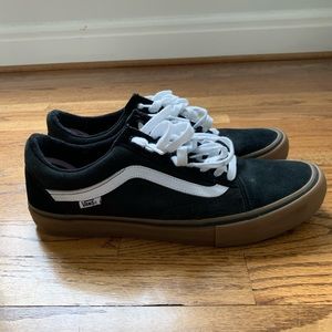 Vans Classic Old Skool Pro Black Gumshoe US 12